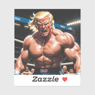 Pegatina Raging Donny T (MMA/Wrestling MAGA Superstar)