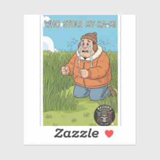 Pegatina Raider’s Wasteland Who Stole My KA-M Sticker