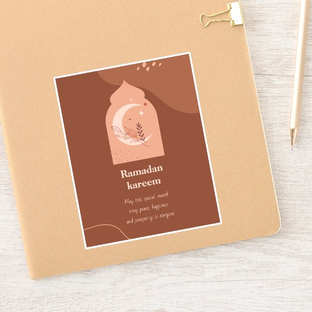 Pegatina Ramadan Kareem (Cuaderno)