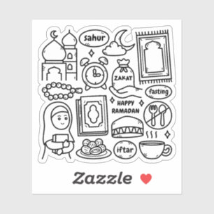 Pegatina Ramadan Kareem