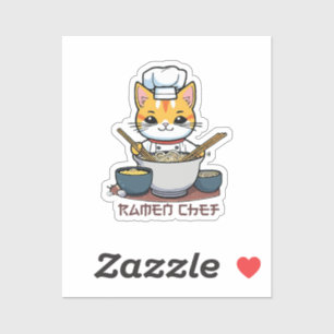 Pegatina Ramen Chef