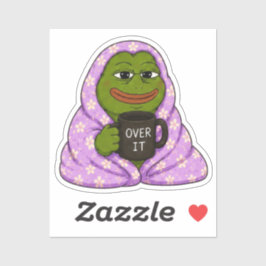 Pegatina Rana Acogedora Sticker Meme