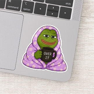 Pegatina Rana Acogedora Sticker Meme