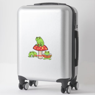 Pegatina Ranas de Cottagecore Thunder_Cove