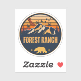 Pegatina Ranch Forest, California