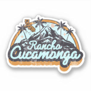 Pegatina Rancho Cucamonga, California