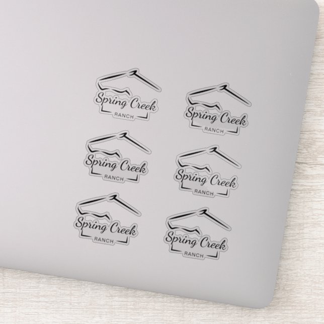 Pegatina Rancho de caballo | Granja de caballos (Detalle)