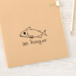 Pegatina Random Fish Doodle
