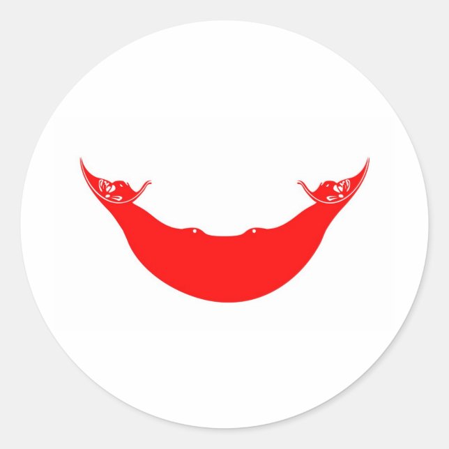 Pegatina Rapa Nui (Anverso)