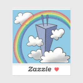 Pegatina Rascacielos