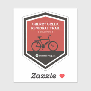 Pegatina Rastro regional de Cherry Creek