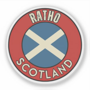 Pegatina Ratho, Escocia