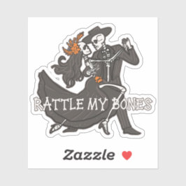 Pegatina Rattle My Bones