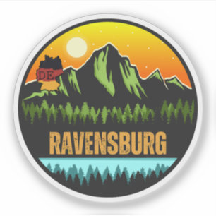 Pegatina Ravensburg, Baden-Wurtemberg Alemania