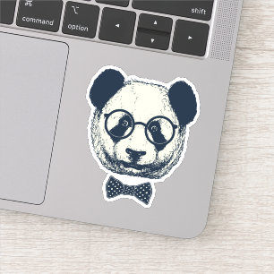 Pegatina Rayas de la panda