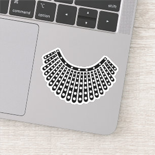 Pegatina RBG, Ruth Bader Ginsburg, RBG collar