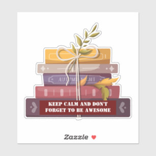 Pegatina Reading is my favorite sport 