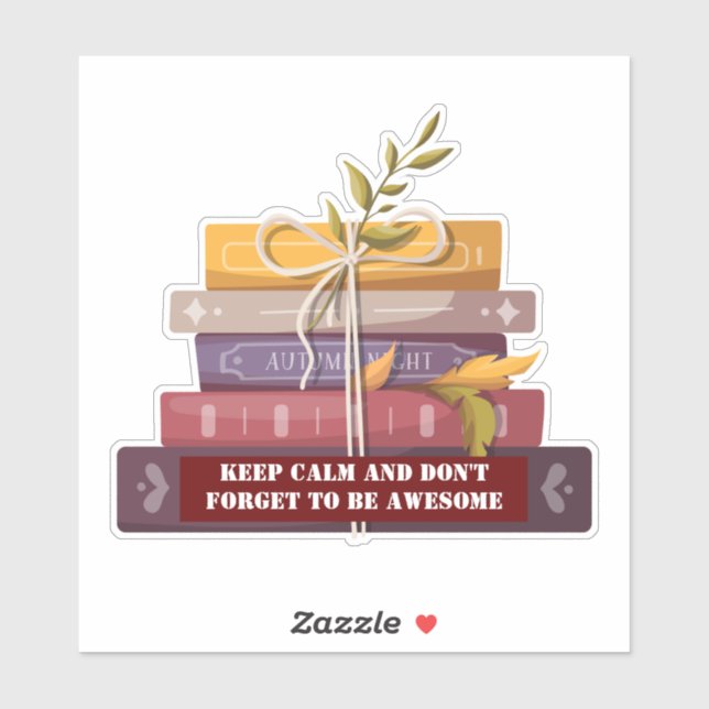 Pegatina Reading is my favorite sport  (Hoja)