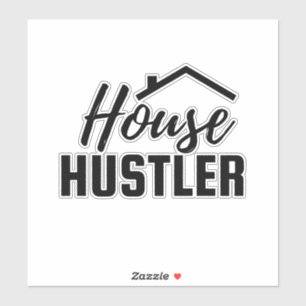 Pegatina Realtor Professional House Hustler