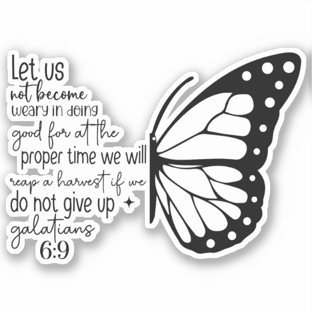 Pegatina Reap a Harvest Christian Faith  (Anverso)