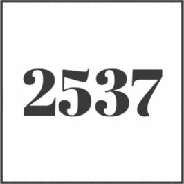 Pegatina Reciclaje de basura personalizado número de calle 