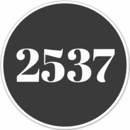 Pegatina Reciclaje de basura personalizado número de calle 