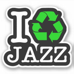 Pegatina Reciclar Jazz