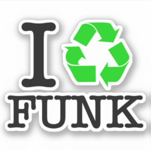 Pegatina Reciclo Funk
