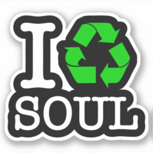 Pegatina Reciclo Soul