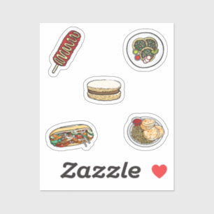 Pegatina Recogida de alimentos en México