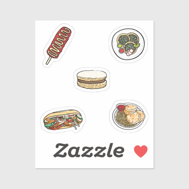 Pegatina Recogida de alimentos en México (Hoja)