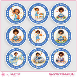 Pegatina Recompensa de Lectura para Niños Premio para Maest