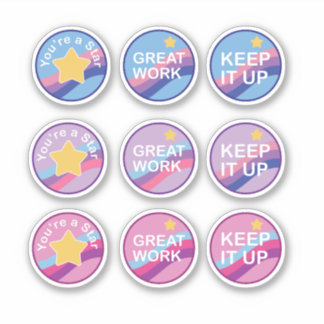 Pegatina Recompensas y estímulo