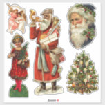 PEGATINA RECOPILACIÓN VICTORIAN CHRISTMAS STICKER<br><div class="desc">VINTAGE NAVIDADES VICTORIANOS RECOPILACIÓN DE PEGATINAS TRANSPARENTES</div>