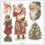 PEGATINA RECOPILACIÓN VICTORIAN CHRISTMAS STICKER<br><div class="desc">VINTAGE NAVIDADES VICTORIANOS RECOPILACIÓN DE PEGATINAS TRANSPARENTES</div>