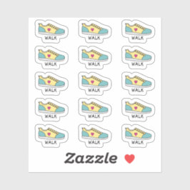 Pegatina Recordatorio de caminata Bujo Planner Journaling