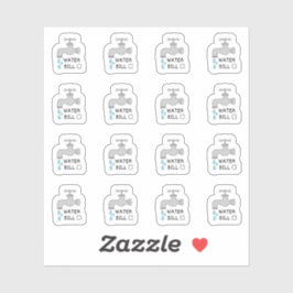 Pegatina Recordatorio de planificación de presupuesto de fa