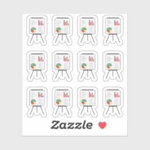 Pegatina Recordatorio de trabajo de la reunión de la escuel