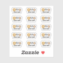 Recordatorio del día del zoológico Planificador de