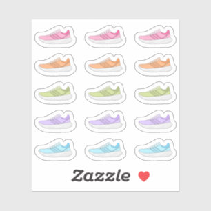 Pegatina Recordatorio Diario de Entrenamiento de Zapatillas