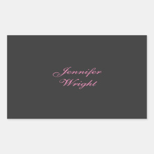 PEGATINA RECTANGULAR