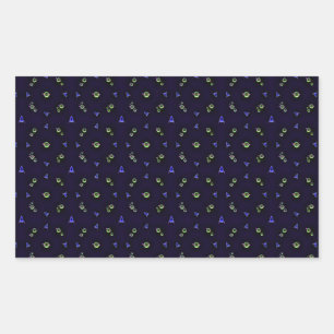 Pegatina Rectangular 006 espacio