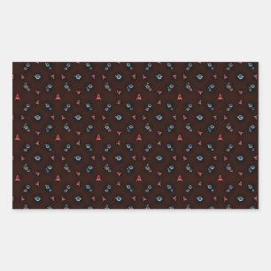 Pegatina Rectangular 006 espacio