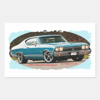 Pegatina Rectangular 1968_Chevelle_SS