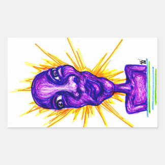 Pegatina Rectangular 4.º bicho