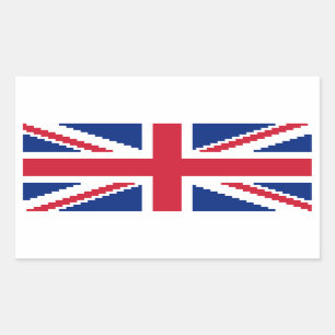 Pegatina Rectangular 8 bits Union Pixel Jack