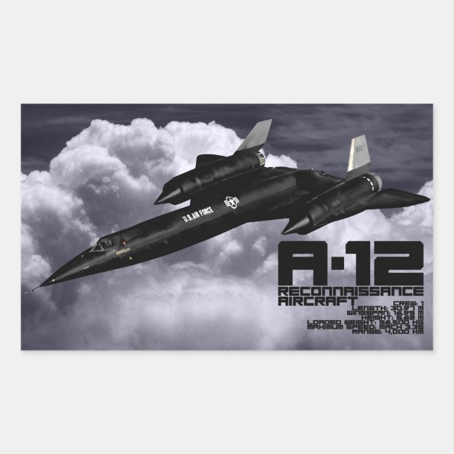 PEGATINA RECTANGULAR A-12 (Anverso)