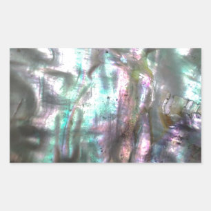 Pegatina Rectangular Abalone Shell