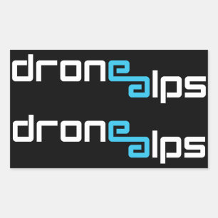 Pegatina Rectangular Abejón Alps Sticker Pack
