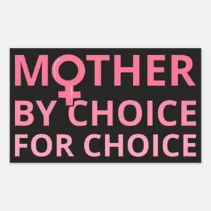 Pegatina Rectangular Aborto Pro - Madre Por Elección II